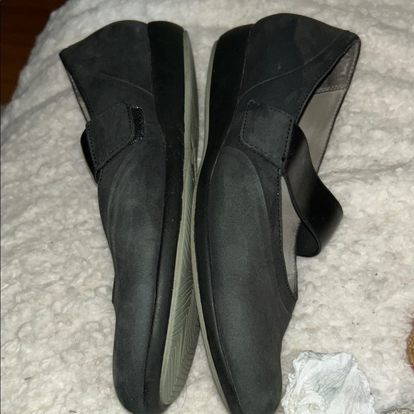Dansko Black Mules Comfortable Clogs - Picture 7 of 12